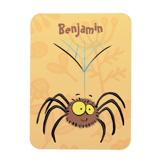 Funny niedlich fluffly spinness Cartoon Magnet (Vertikal)