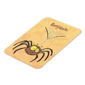 Funny niedlich fluffly spinness Cartoon Magnet (Linke Seite)
