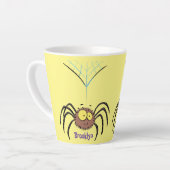 Funny niedlich fluffly spinness Cartoon Milchtasse (Linke Ecke)