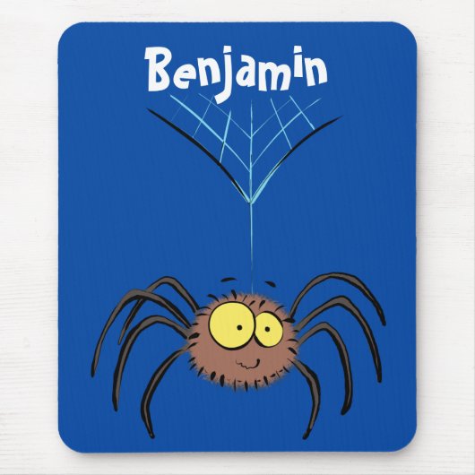 Funny niedlich fluffly spinness Cartoon Mousepad (Vorne)