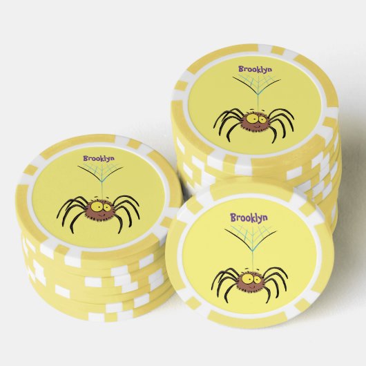 Funny niedlich fluffly spinness Cartoon Pokerchips (Stapel)