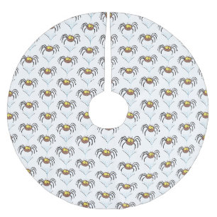 Funny niedlich fluffly spinness Cartoon Polyester Weihnachtsbaumdecke