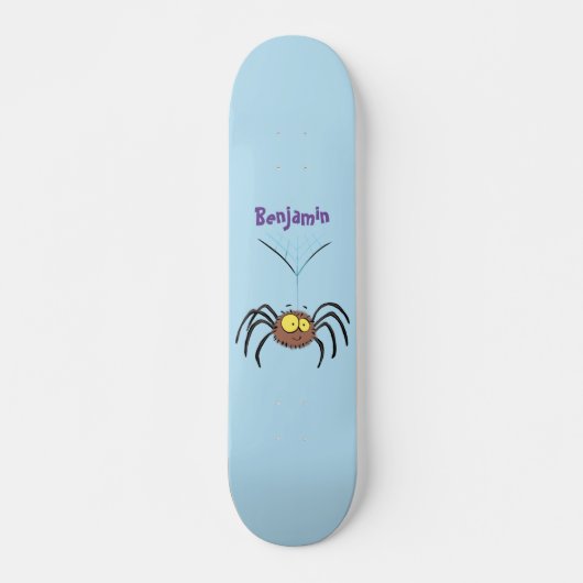 Funny niedlich fluffly spinness Cartoon Skateboard (Vorne)