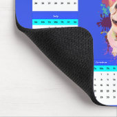 Funny Niedlich Frenchie Dog Calendar Mousepad (Ecke)