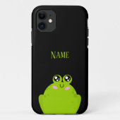 Funny Niedlich Frog Case-Mate iPhone Case (Rückseite)