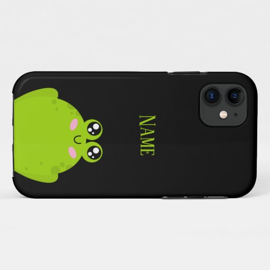 Funny Niedlich Frog Case-Mate iPhone Case (Rückseite (Horizontal))