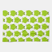 Funny Niedlich Frog Geschirrtuch (Horizontal)