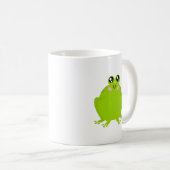 Funny Niedlich Frog Kaffeetasse (VorderseiteRechts)