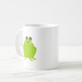 Funny Niedlich Frog Kaffeetasse (Vorderseite Links)