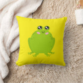 Funny Niedlich Frog Kissen (Decke)