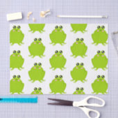 Funny Niedlich Frog Seidenpapier (Handwerk)