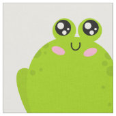 Funny Niedlich Frog Stoff (Nahaufnahme)