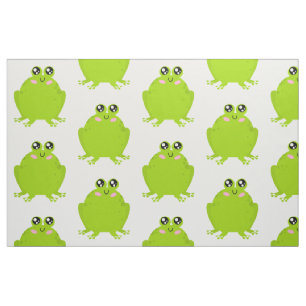 Funny Niedlich Frog Stoff