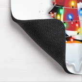 Funny Niedlich Frohe Weihnachts-Penguin Kostüm Mousepad (Ecke)