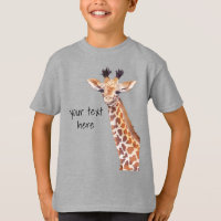Funny Niedlich Giraffe Personalisiert