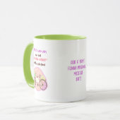 Funny Niedlich Girl Coworker New Job Rentirement L Tasse (Vorderseite Links)