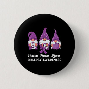 Funny niedlich Gnomes Peace hope Liebe epilepsy Aw Button
