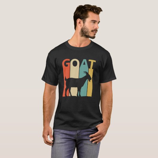 Funny Niedlich Goat T-Shirt (Vorne ganz)