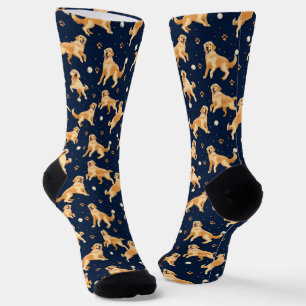 Funny Niedlich Golder Retriever Hundesocken Socken