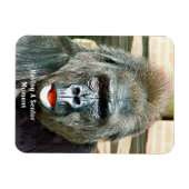FUNNY NIEDLICH GORILLA MAGNET (Horizontal)
