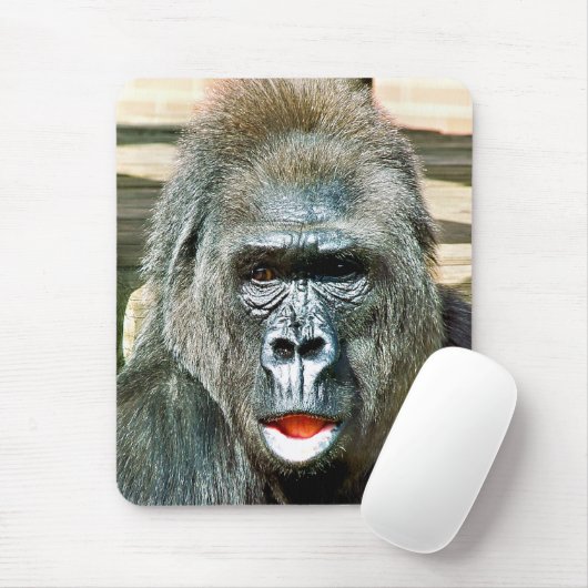 FUNNY NIEDLICH GORILLA MOUSEPAD (Mit Mouse)