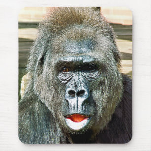 FUNNY NIEDLICH GORILLA MOUSEPAD
