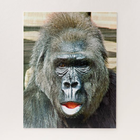 FUNNY NIEDLICH GORILLA PUZZLE (Vertikal)