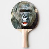 FUNNY NIEDLICH GORILLA TISCHTENNIS SCHLÄGER (Vorderseite)