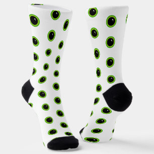 Funny Niedlich Green Eyes Socken