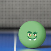 Funny Niedlich Green Monster. Tischtennisball (Netto)