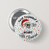 Funny Niedlich haben Sie sich selbst ein Beängstig Button (Vorne & Hinten)