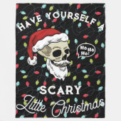 Funny Niedlich haben Sie sich selbst ein Beängstig Fleecedecke (Vorderseite)