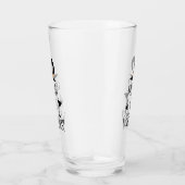 Funny Niedlich Halloween Drink Up Hexen Oktober Glas (Rechts)