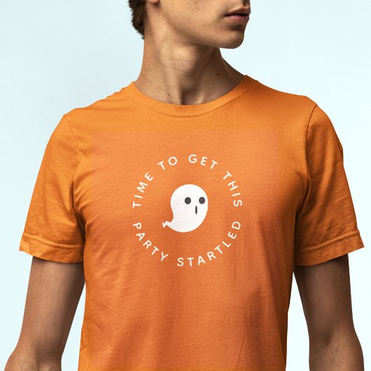 Funny Niedlich Halloween Ghost Party Puff T-Shirt