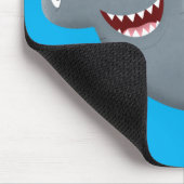Funny niedlich Hammerhead Hai Cartoon Mousepad (Ecke)