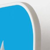 Funny niedlich Hammerhead Hai Cartoon Pickleball Schläger (Linke Seite)