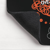 Funny Niedlich "Hang on Lass Me Overthink This" Mousepad (Ecke)