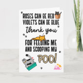 Funny Niedlich Happy Mother Day From Cat Karte (Vorderseite)