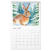Funny, Niedlich Hares 2025 Kalender (Jan 2027)