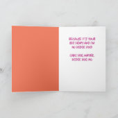 Funny Niedlich Igel Geburtstag Karte (Innenseite)