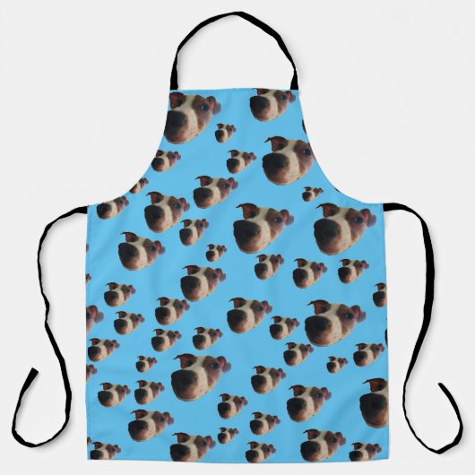 Funny Niedlich Jack Russell All Over Print Schürze (Vorderseite)