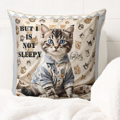 Funny Niedlich Kitten Bedtime Art Art Art Art Kissen