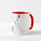 Funny Niedlich Lama No Prob Lama! Tasse (VorderseiteRechts)
