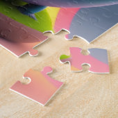 Funny Niedlich Little Baby Shark Wtith Rainbow Puzzle (Seite)