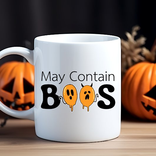 Funny Niedlich Modern May enthält BOOS Halloween Kaffeetasse