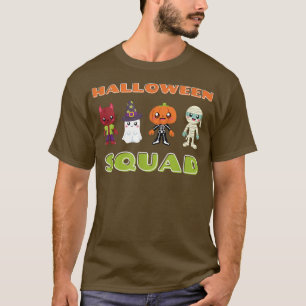 Funny Niedlich Mummy Ghost Wolf JackoLantern Hallo T-Shirt