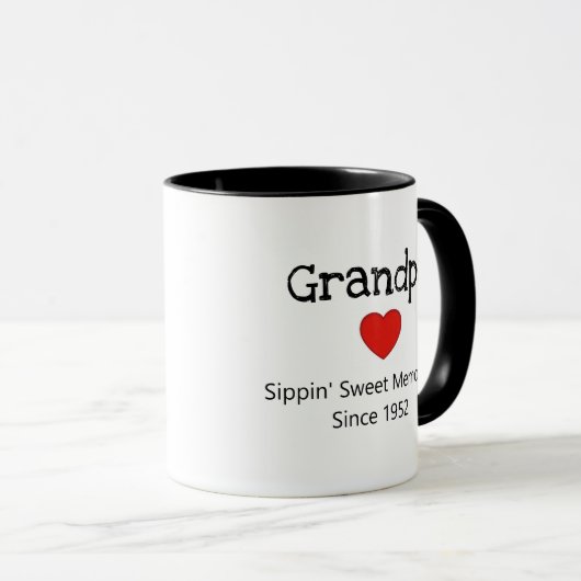 Funny Niedlich Opa Großvater Grumpa Großvater Tasse (VorderseiteRechts)