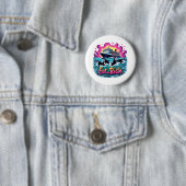 Funny Niedlich Orca Whale Ess The Rich Button (Beispiel)