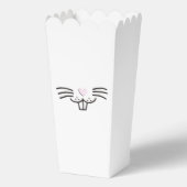 Funny niedlich Osterfest Cartoon Hase Party Geschenkschachtel (Rückseite)