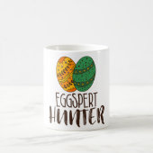 Funny Niedlich Ostern Pub Eggspert Jäger Quote Doo Kaffeetasse (Mittel)